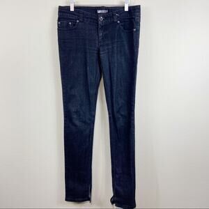Split | Straight Jeans Ruffle Pockets Sz 5